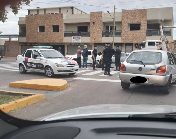 Un fuerte choque dejó a una penitenciaria herida