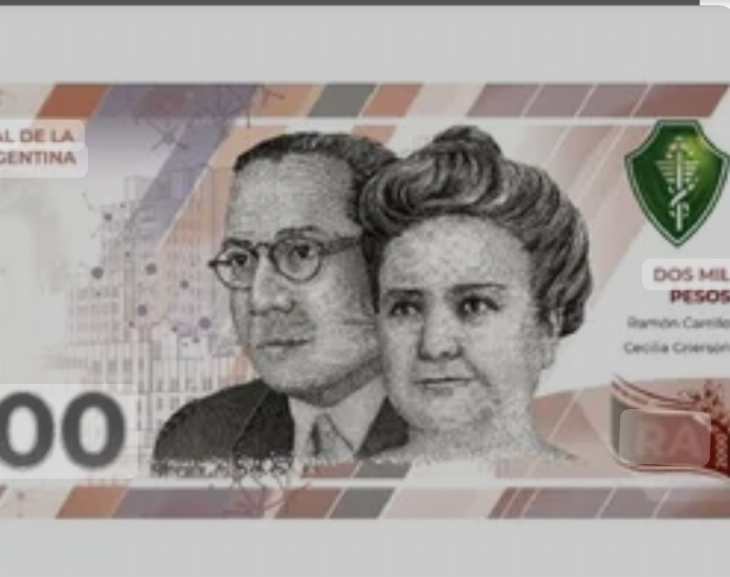 Se viene el billete de $2000 con las caras de celebridades de la salud