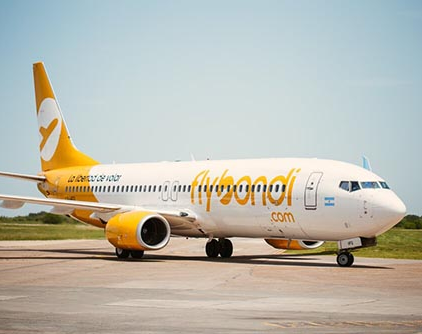 Flybondi ofrece descuentos en vuelos que arriban y salen de San Juan