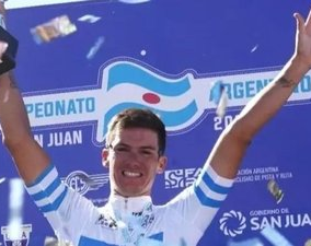 Emiliano Contreras hizo historia y es el nuevo campeón Panamericano de Ciclismo 