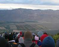 Sábado santo: todo listo para el ascenso a las Sierras Azules