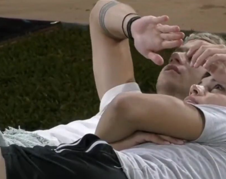 La promesa de Nacho a Thiago: "En año nuevo te chapo"