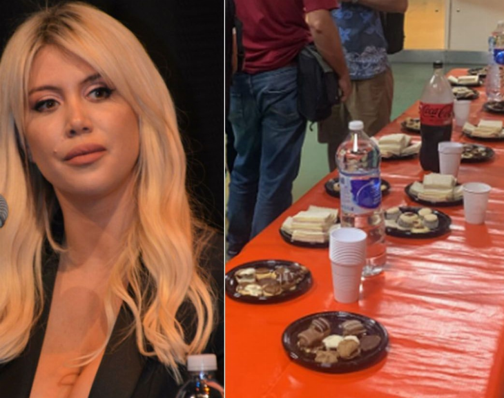 Catering low cost en el  evento organizado por Wanda Nara