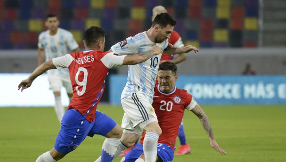 Así formará Argentina ante Chile