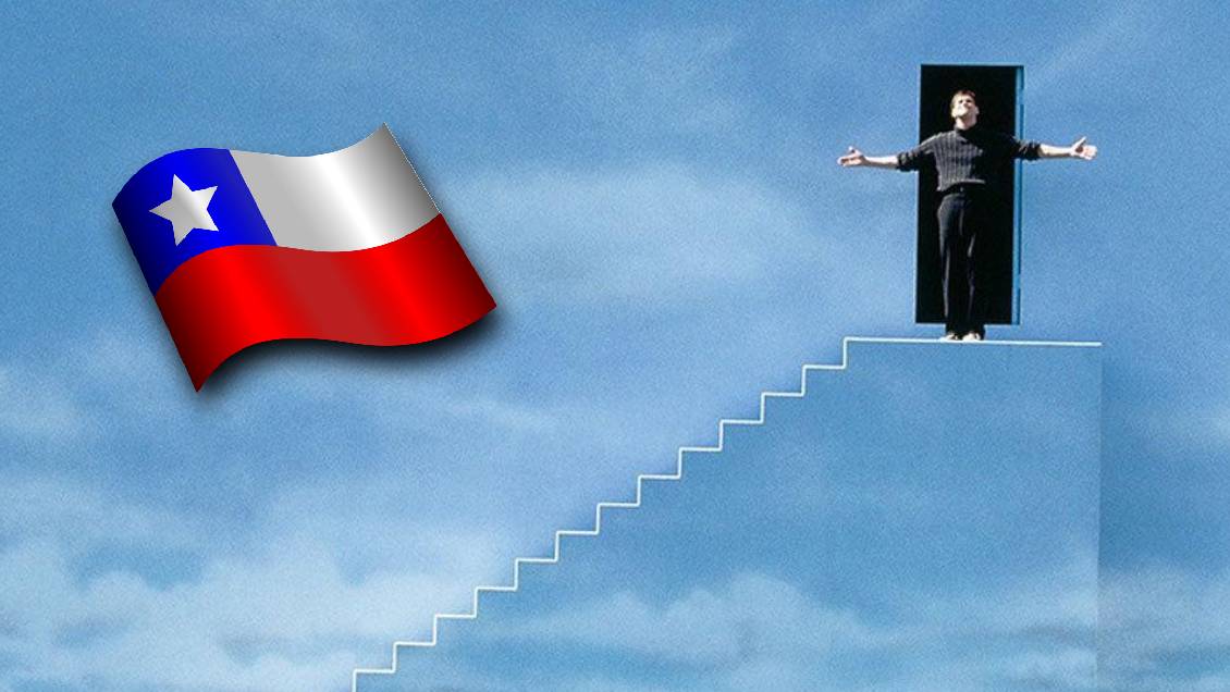 Para un "terraplanista" Chile no existe y el posteo se volvió viral
