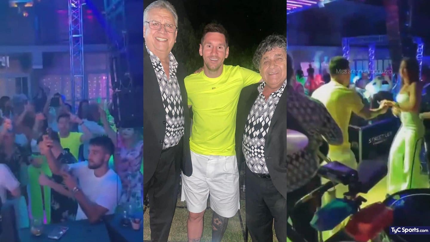 Se viene la mega-fiesta de Año Nuevo de Messi y los Rocuzzo