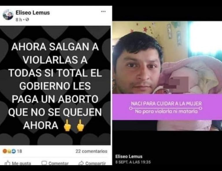 "Salgan a violarlas", manifestó un locutor calingastino sobre el Aborto
