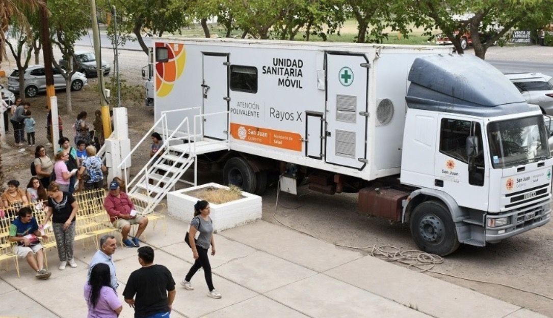 Las Unidades Sanitarias Móviles brindarán atención médica en San Martín