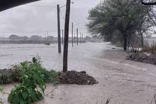 Temporal en Jáchal: 84 personas recibieron asistencia tras los daños provocados por las lluvias
