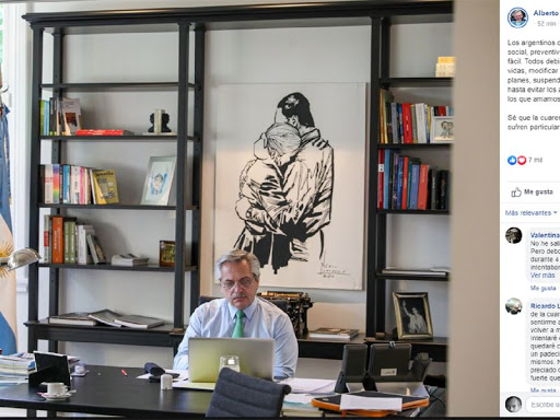 El Presidente negocia con Gobernadores el toque de queda sanitario
