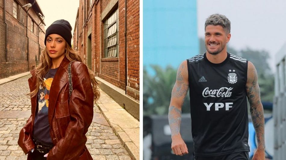 Tini Stoessel y Rodrigo De Paul fueron captados paseando de la mano 