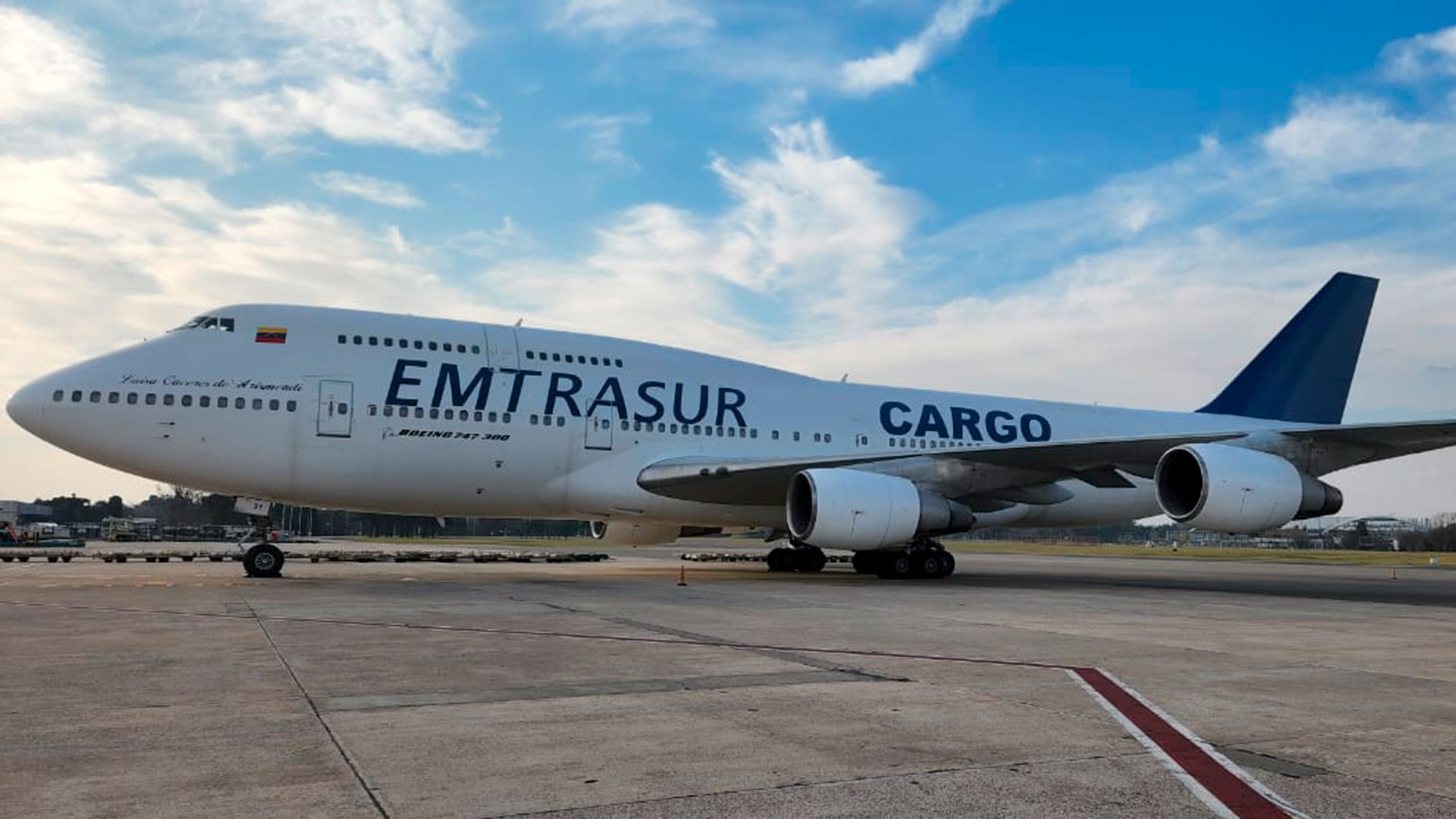 La Aduana realizará otra inspección de la carga del avión venezolano en un hangar de Ezeiza