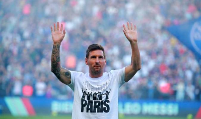 Messi en el Parque de los Príncipes: "Estoy muy ilusionado con esto"