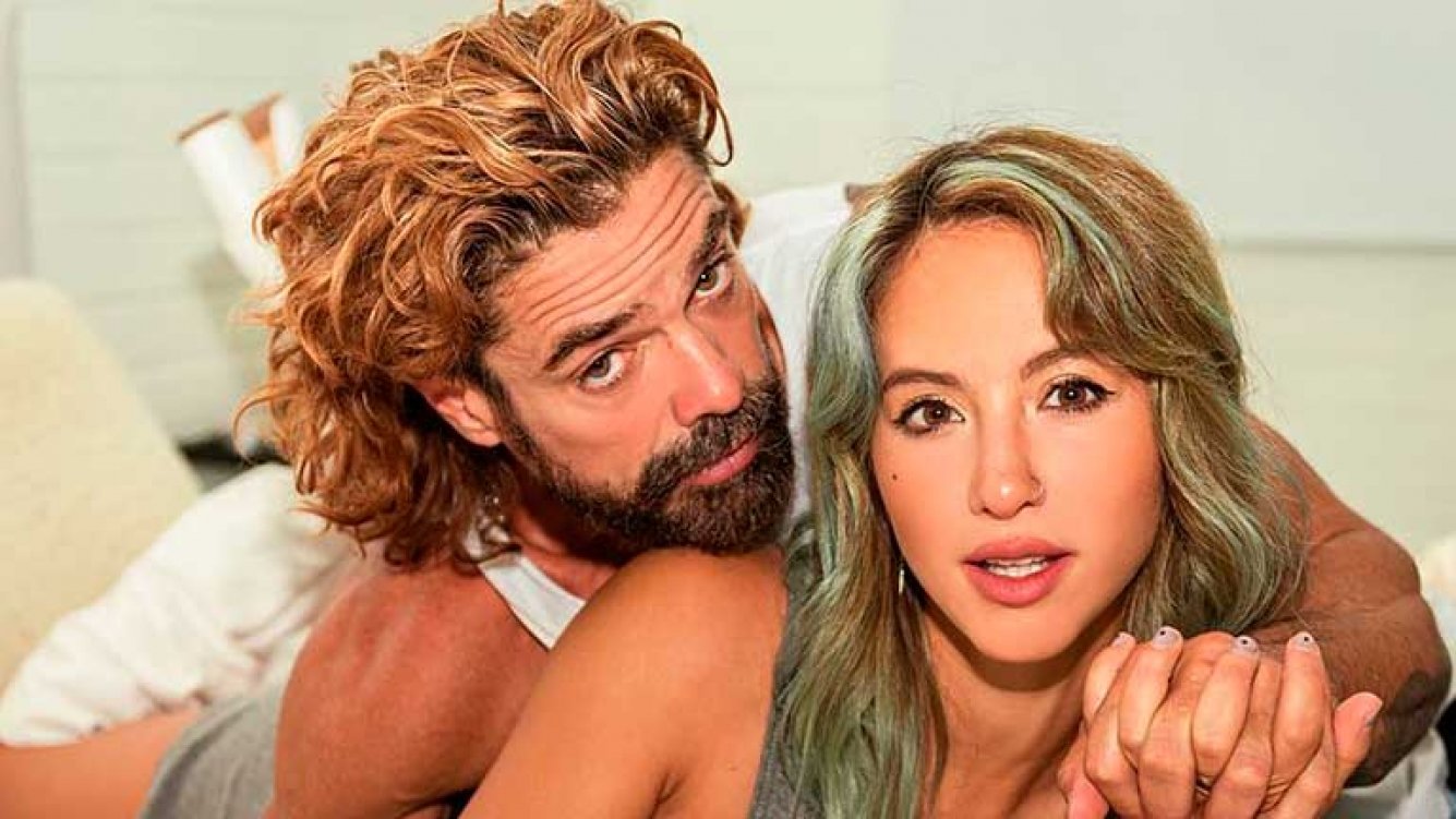 Luciano Castro generó una catarata de memes con un posteo junto a Flor Vigna: "Empezó su marianomartinización"