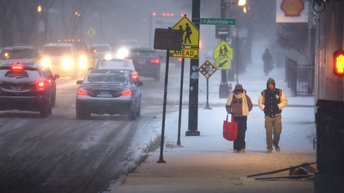 Estados Unidos sufre un temporal invernal "histórico" con temperaturas de hasta 48º bajo cero