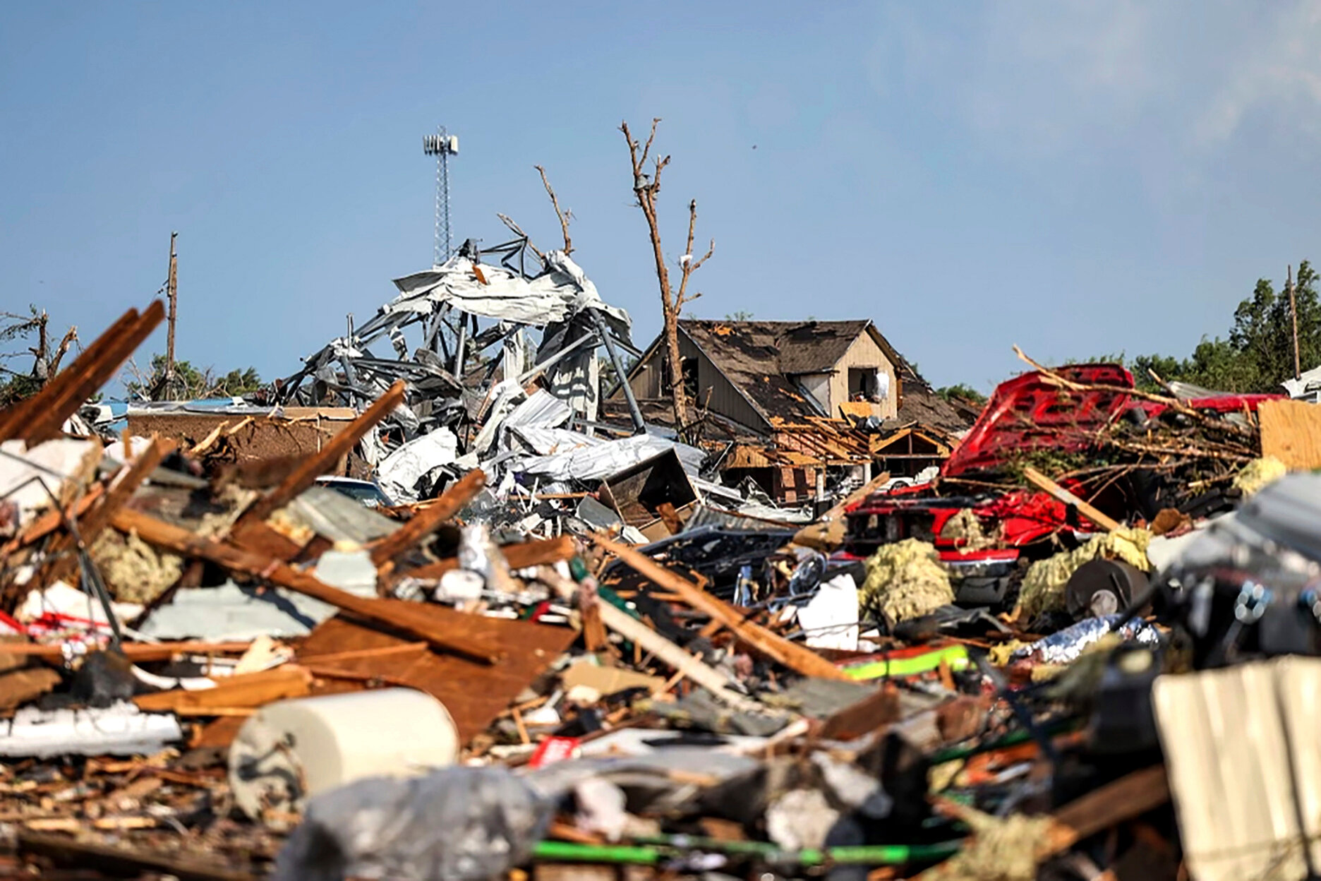 Un tornado destruyó una ciudad en Texas: hay víctimas fatales