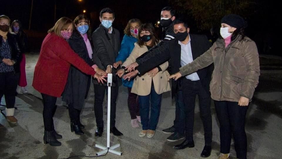 Nuevo sistema de alumbrado público en San Martín