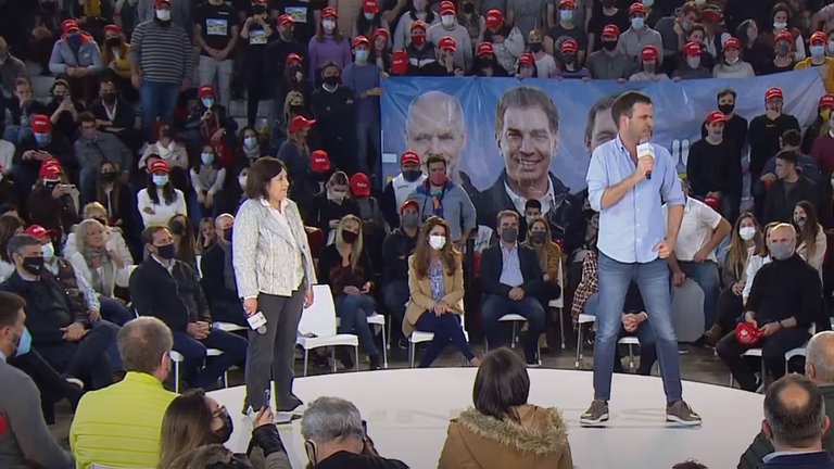 Cerró campaña JxC: "Le tenemos que ganar al títere e impotente de La Rosada"