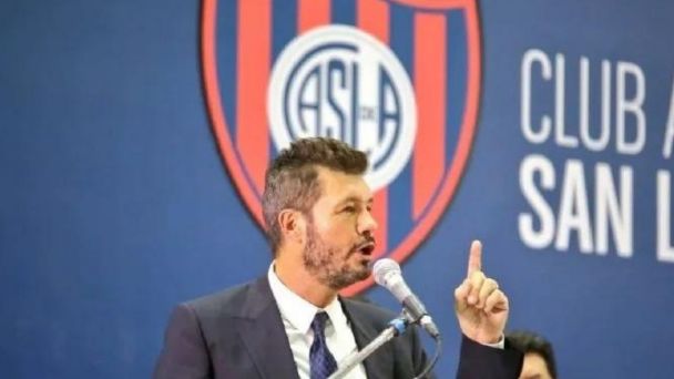 Marcelo Tinelli renunció a la presidencia de San Lorenzo
