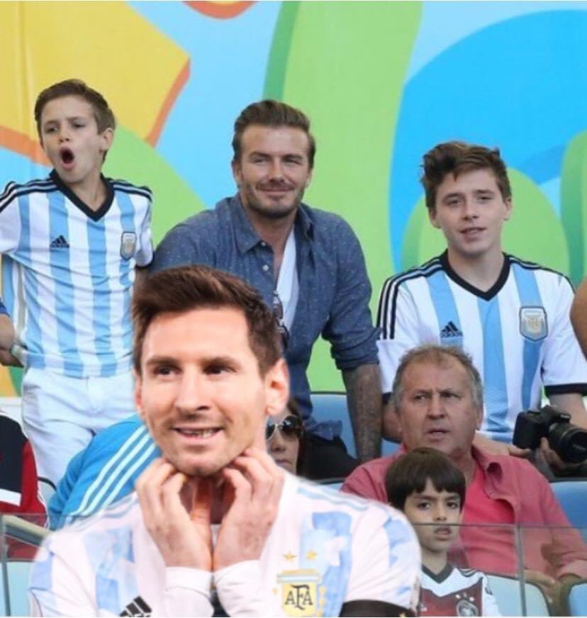Beckham planifica un "dream team" de la mano de Messi en EE.UU.