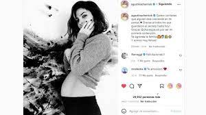 Agustina Cherri anunció que está embarazada: "Se agranda la familia"