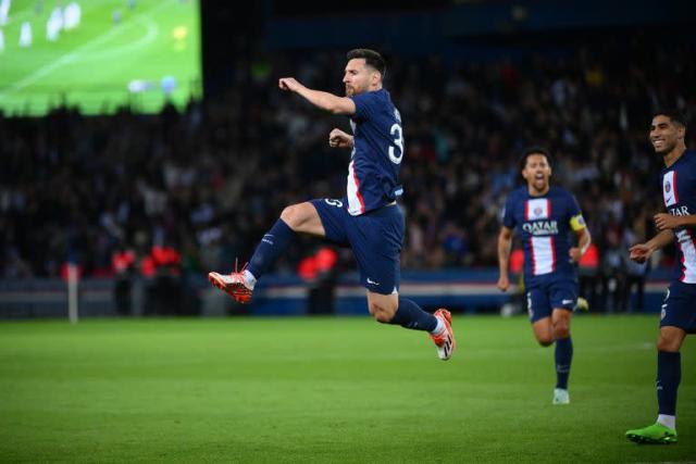 Con un golazo, Messi reafirmó al PSG en la cima del la Liga de Francia