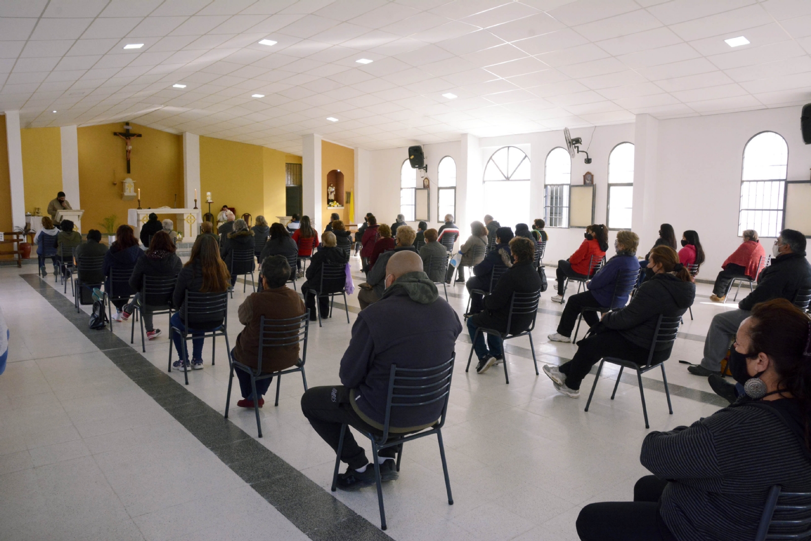Con los protocolos correspondientes se realizó la celebración de San Cayetano