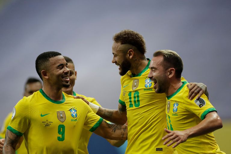 En su debut, Brasil se impuso por 3 a 0 ante Venezuela