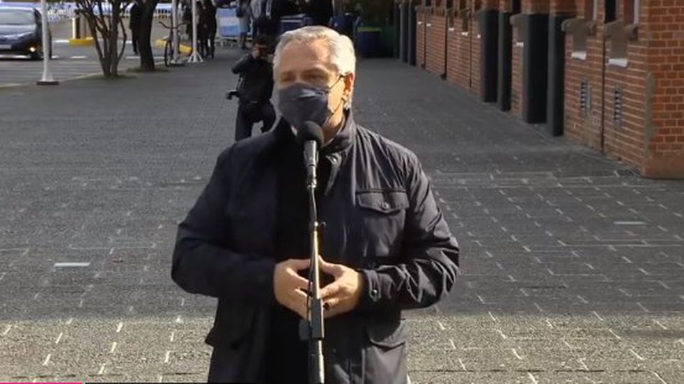 El Presidente luego de votar: "La Argentina mañana sigue"