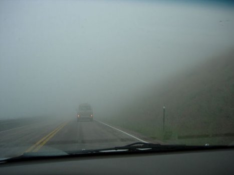 Alertan a conductores sanjuaninos por neblina en rutas