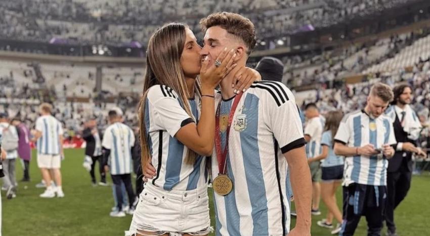 ¿Separados? Las señales que indican que Julián Álvarez habría terminado su relación con Emilia Ferrero, su polémica novia