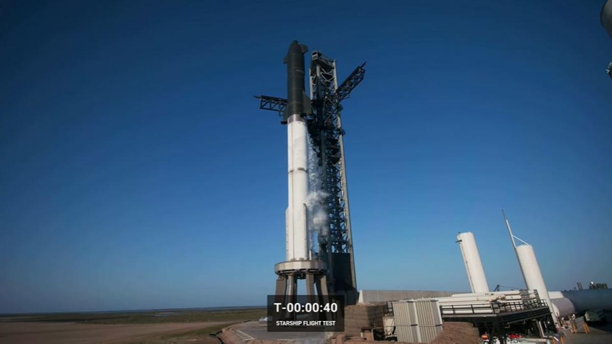 El cohete Starship explotó tras despegar en la primera prueba