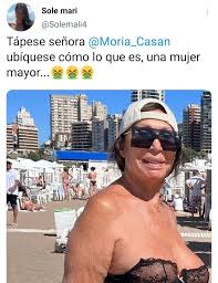 Moria estalló contra una Twittera que criticó su cuerpo de señora
