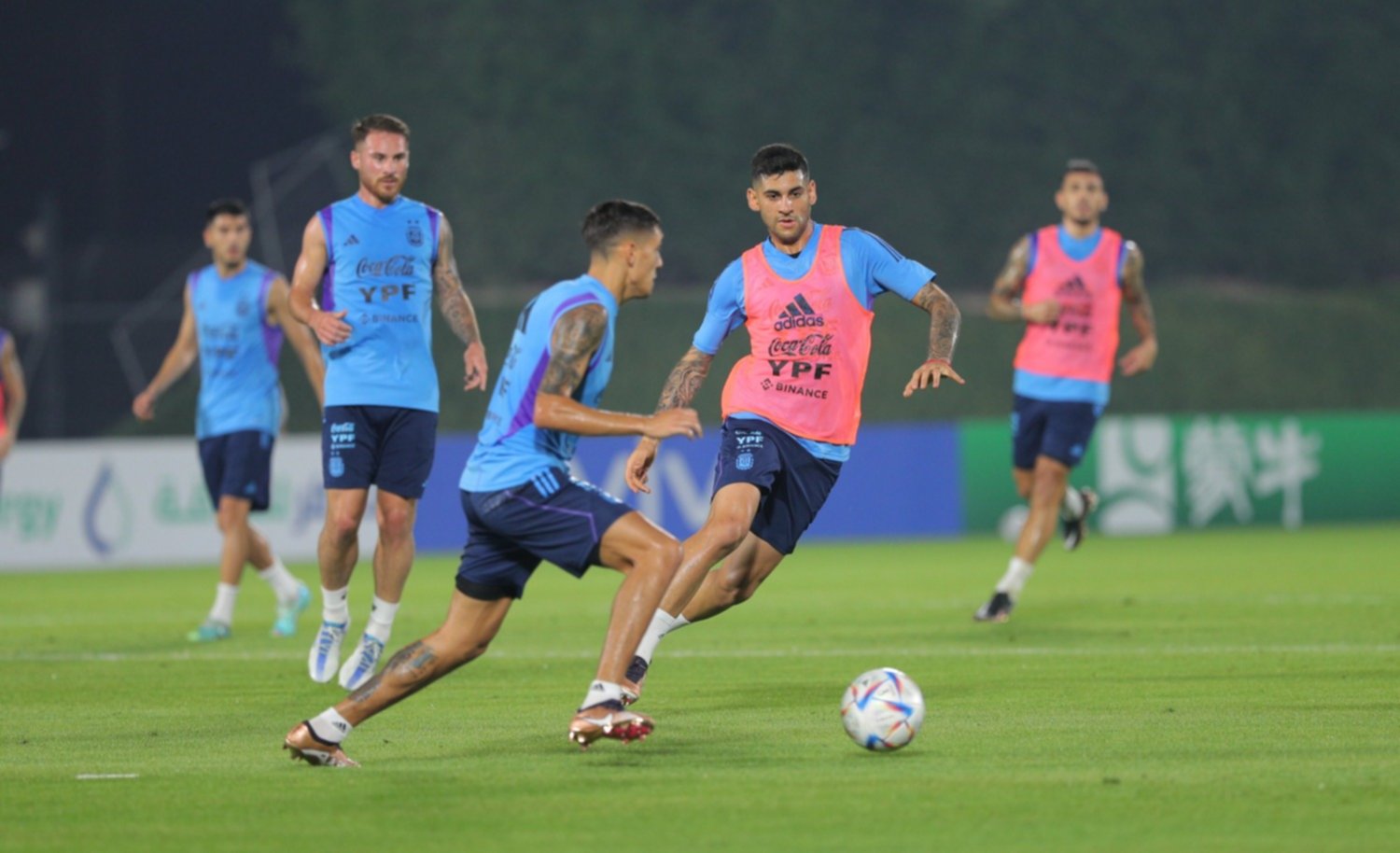 Así sería el equipo del debut de la Argentina frente a Arabia Saudita