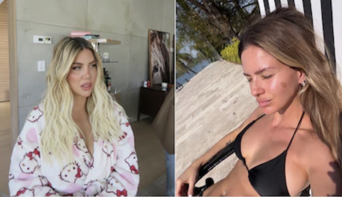 La indirecta de Wanda Nara a la China Suárez tras la polémica por las fotos en bikini