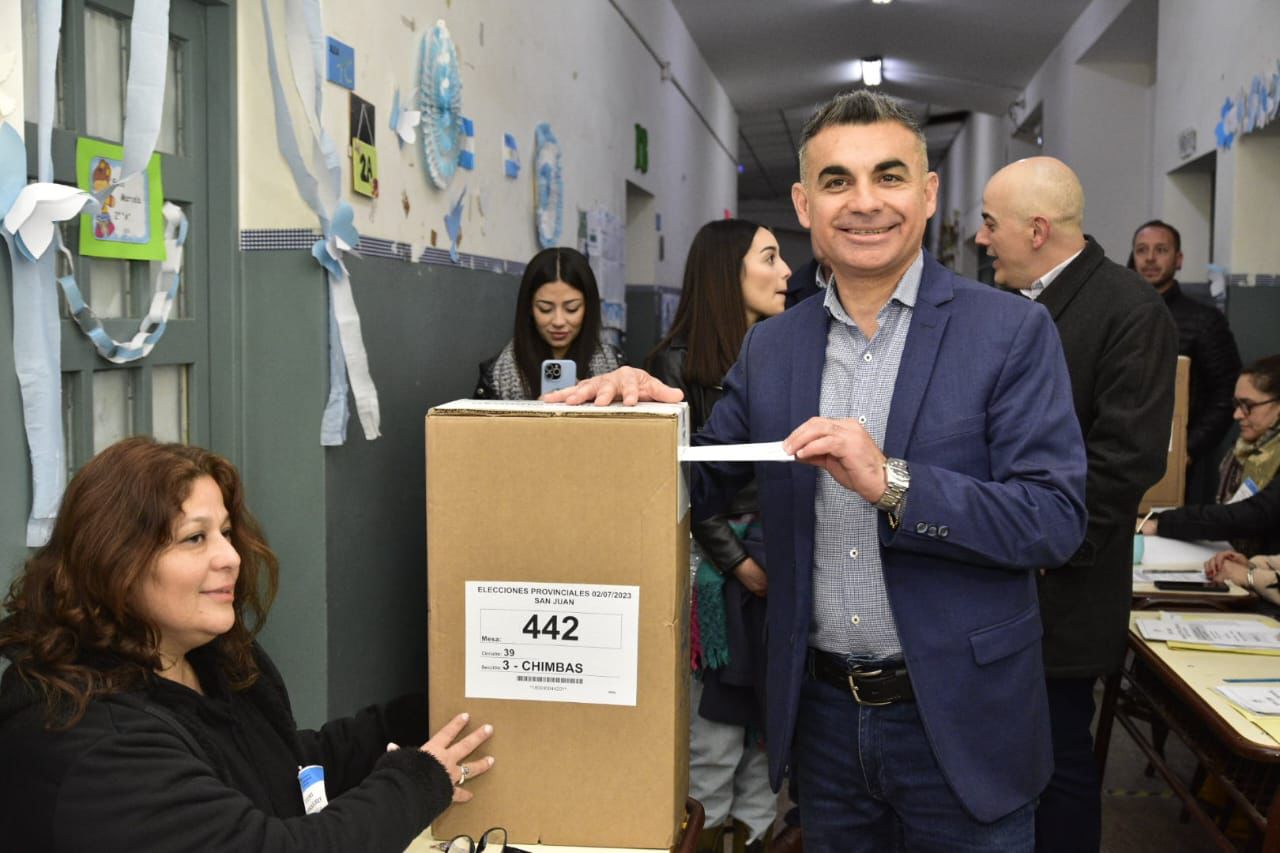 Fabían Gramajo: "que lo sanjuaninos vengan a votar es muy importante"