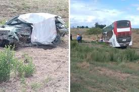 Un colectivo con hinchas sanjuaninos chocó y una persona murió 