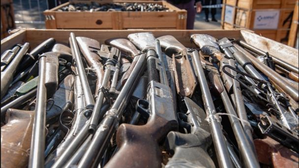 El Gobierno destruirá 1800 armas secuestradas por tenencia ilegal