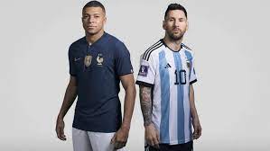 Cómo vestirán Argentina y Francia en el partido final