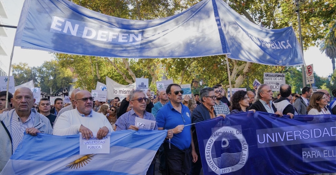 La UNSJ confirmó que participará de la marcha universitaria del 15 de octubre