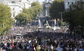 Histórica manifestación en Madrid contra los recortes en salud