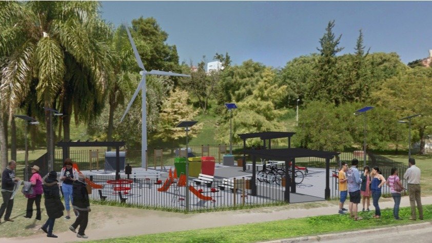 Chimbas tendrá la primera plaza ecológica de la provincia. Mira de que se trata