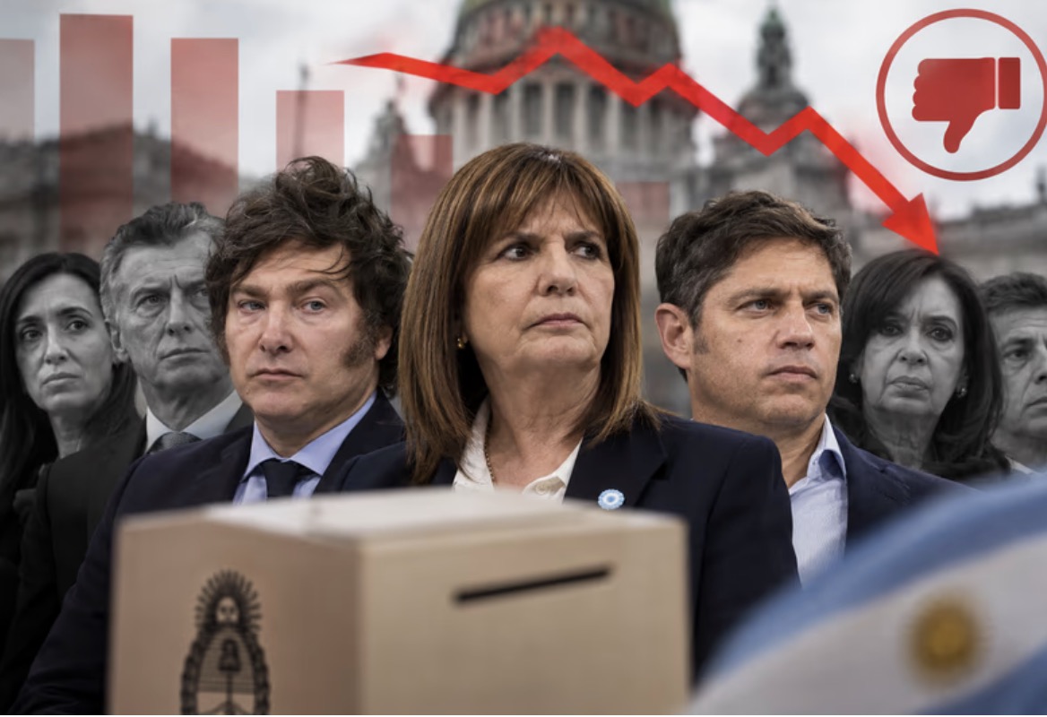 Una encuesta encendió las alarmas en la política: ningún dirigente logra revertir su imagen negativa