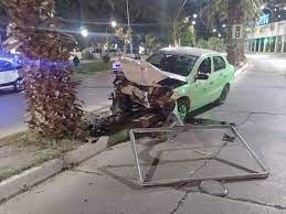 Se quedó dormido e impactó contra un Boulevard 