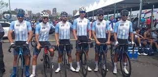 Emiliano Contreras se lució en la prueba de ciclismo de los Odesur 