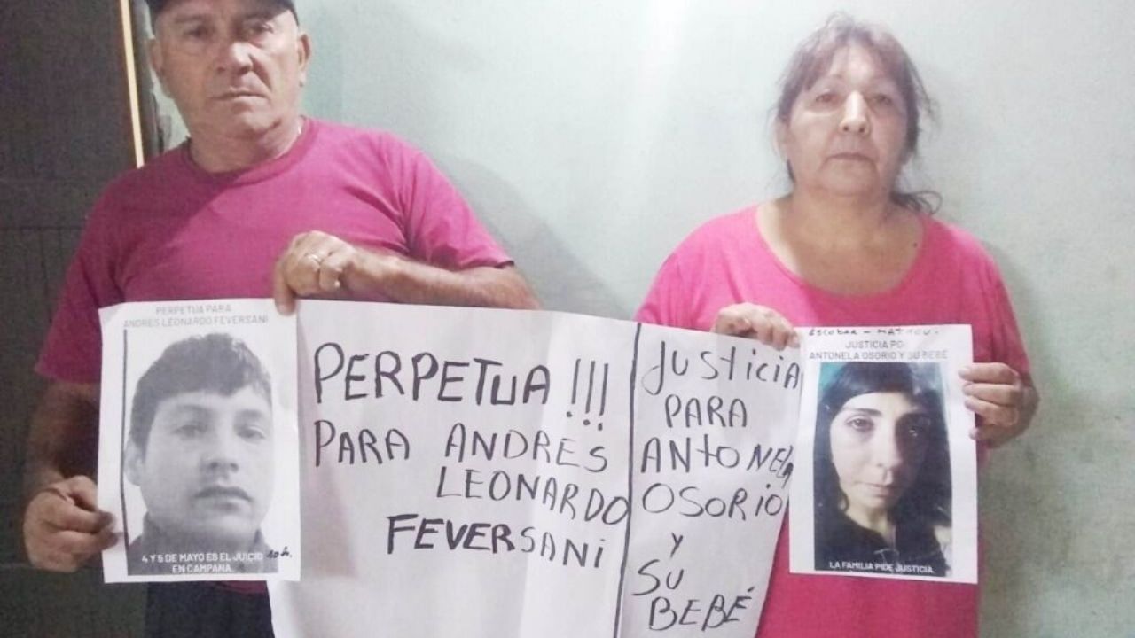 Le dieron perpetua porque asesinó a su mujer embarazada y madre de sus cinco hijos