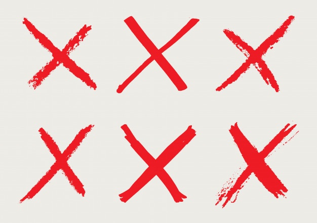 Entre todas las "X" debes hallar la única "Y"