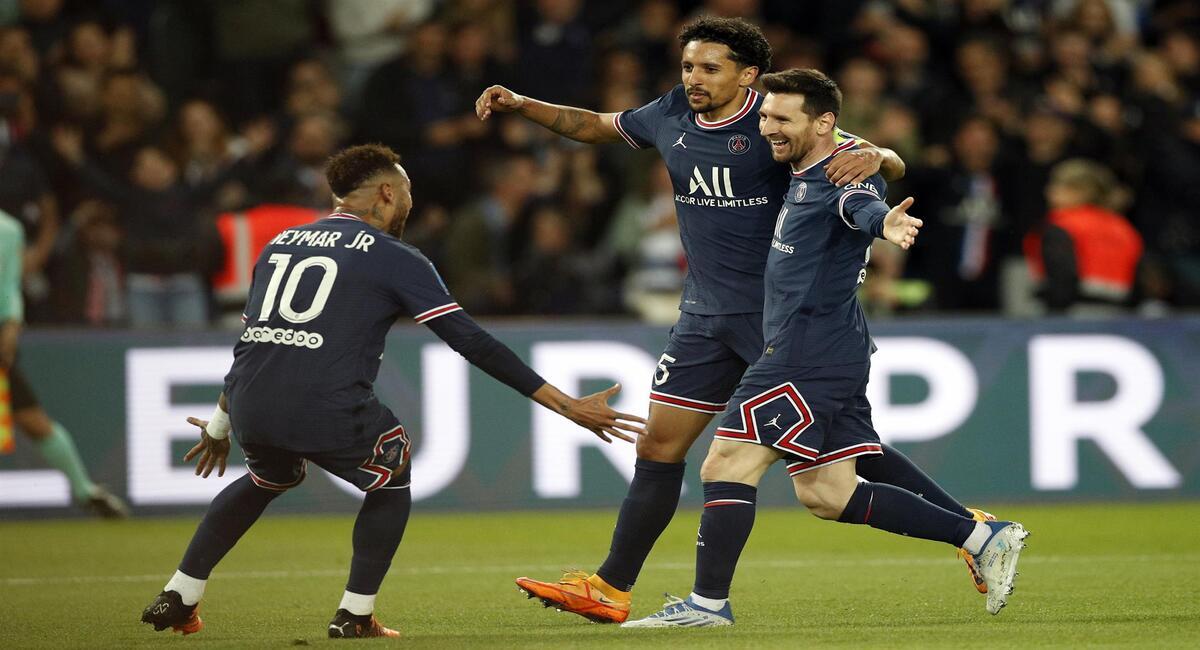 Por fín, Messi gritó campeón con el PSG en la liga francesa de fútbol