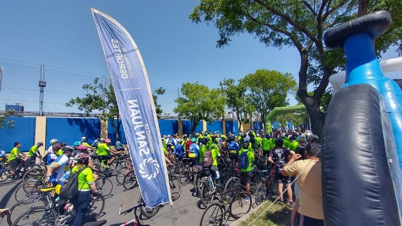 Presentaron la Vuelta a San Juan en La Boca y estalló la pasión