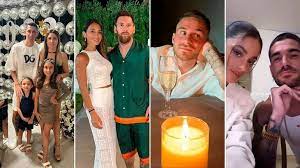 De la particular vestimenta de Messi al jugador que sufrió el masivo corte de luz: asà recibieron el año nuevo los campeones del mundo